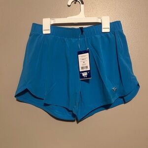 Mizuno Women's Bright Blue Athletic Shorts XS